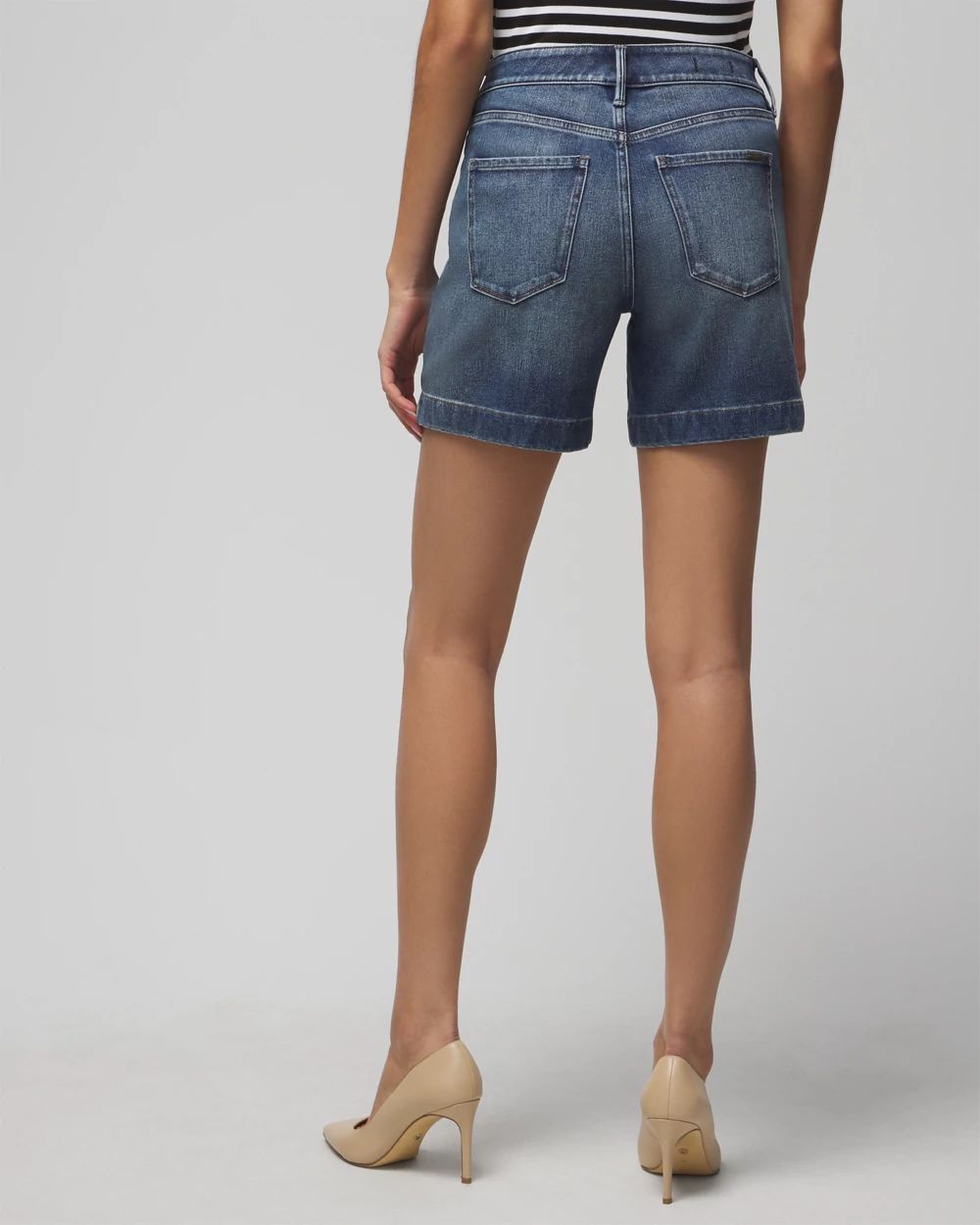 White house black 2024 market jean shorts